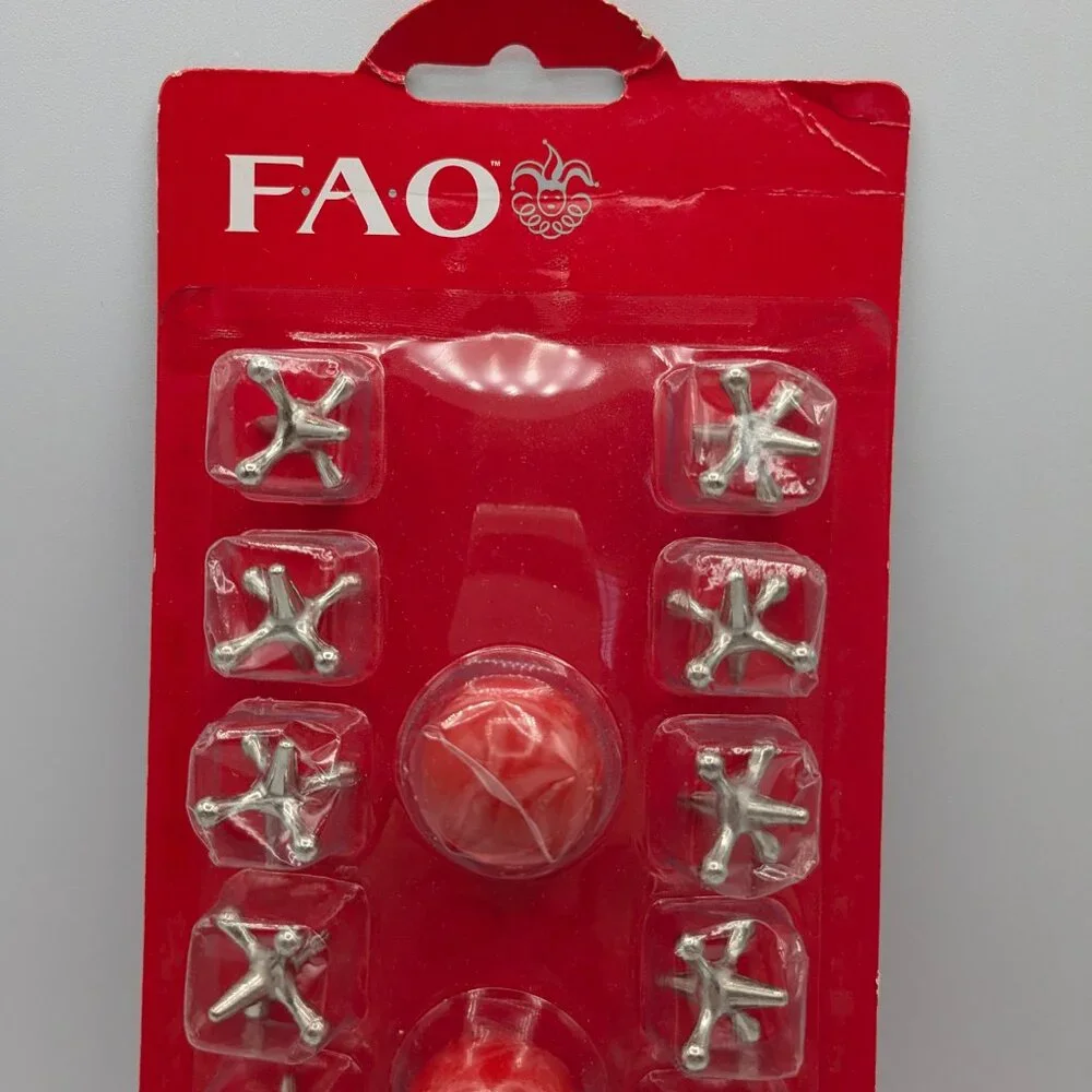 FAO Schwarz Jacks Set 2010, New in Package, Ages 6+